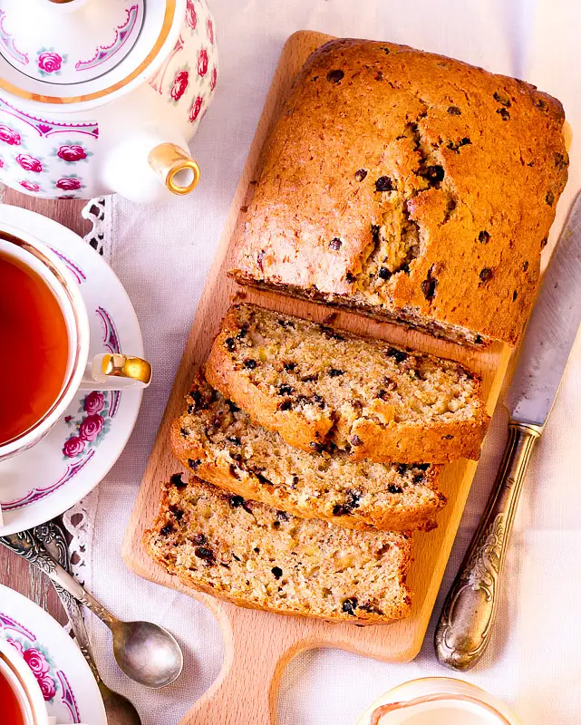 Rich Banana Sour Cream Bread 