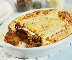 Upside-Down Pizza Casserole