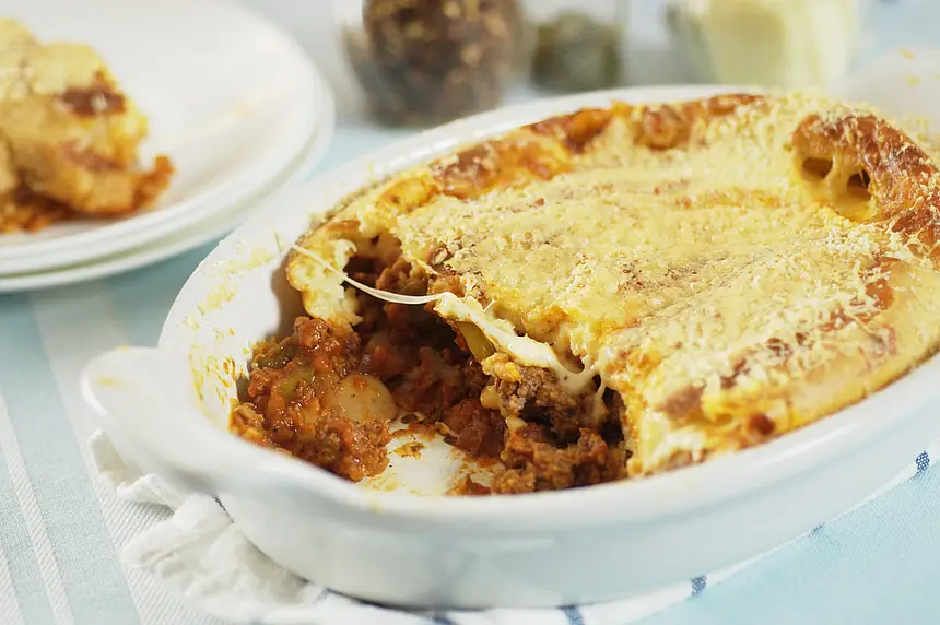 Upside-Down Pizza Casserole