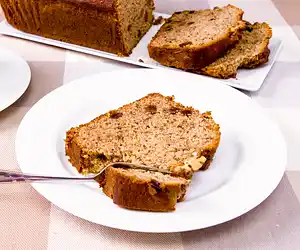 Maple Syrup & Brown Sugar Banana Bread