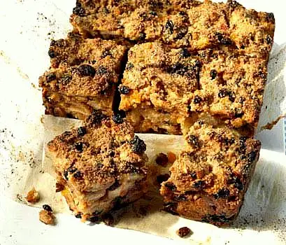 Fruit Peel Bread Pudding 