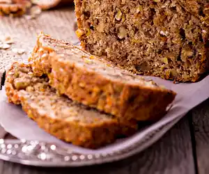 Banana Carrot Pecan Bread