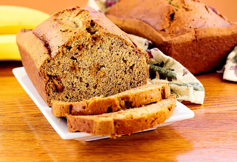 Whole Wheat Pecan Banana Bread