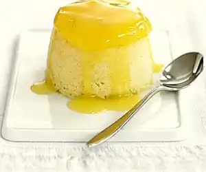 Mini Lemon Curd Sponge Puddings