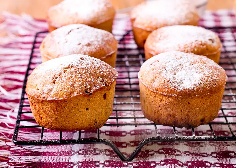 No Fat Banana Muffins