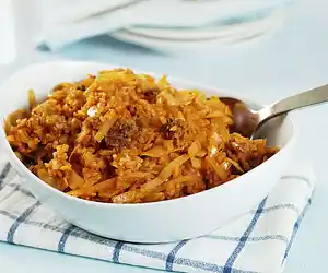 Easy Ground Beef n' Cabbage Skillet