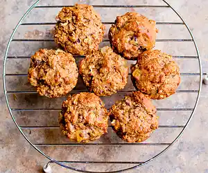 Oatmeal Banana & Fruit Muffins