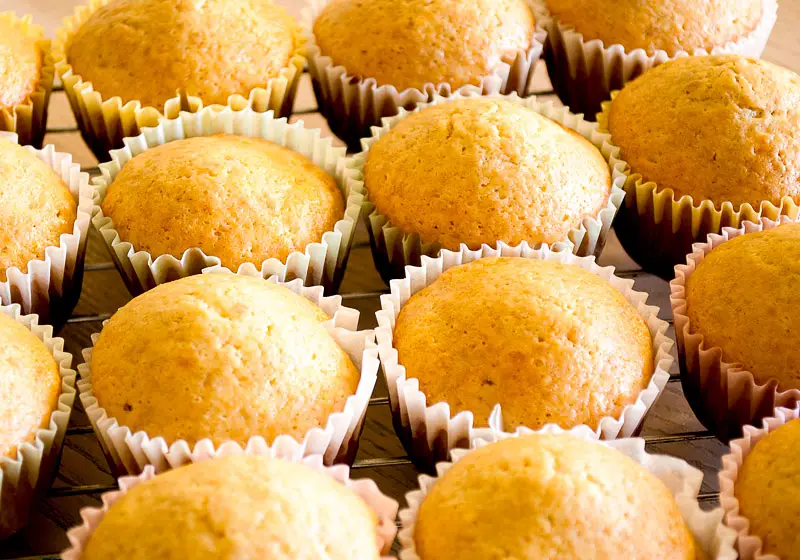 Gluten Free Orange Rice Muffins