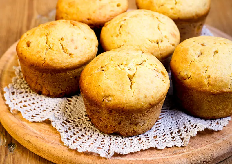 Moist Honey Cornbread Muffins