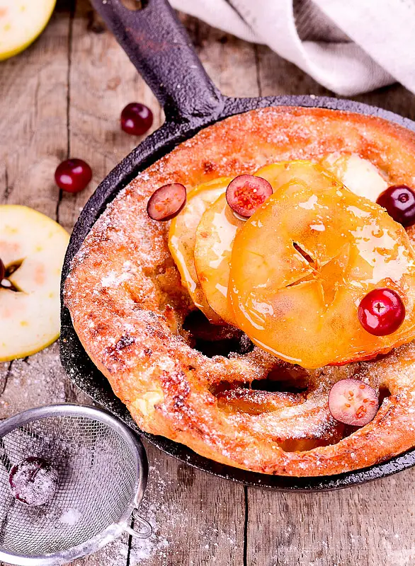 Fruity Puff Oven Pancakes