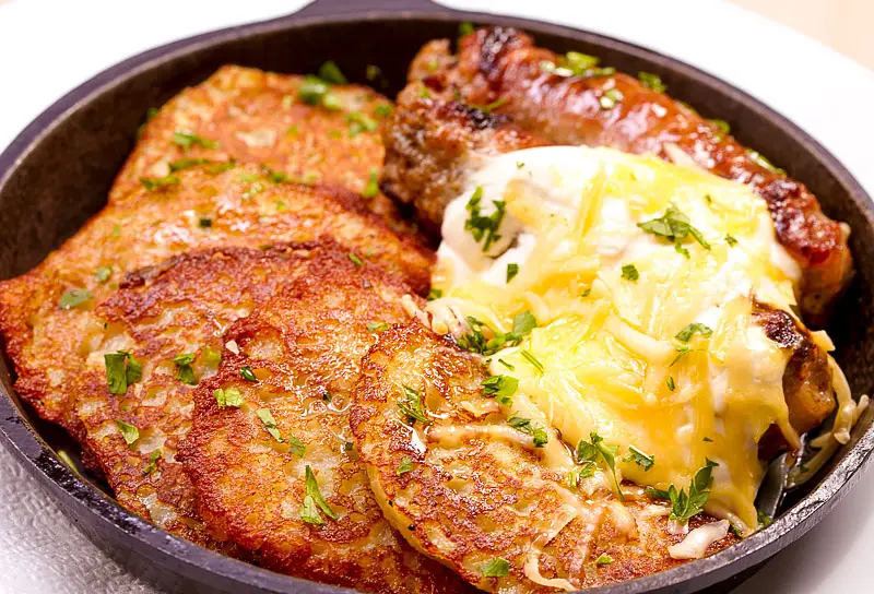Turkey Potato Pancakes