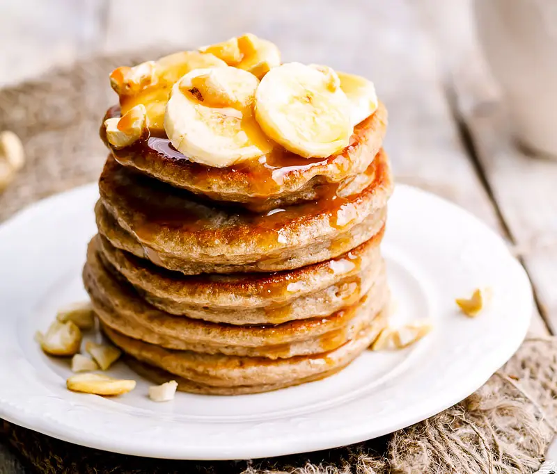 Golden Wheat Pancakes
