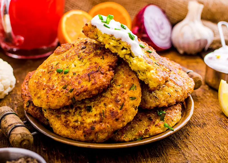 Garbanzo Potato Pancakes