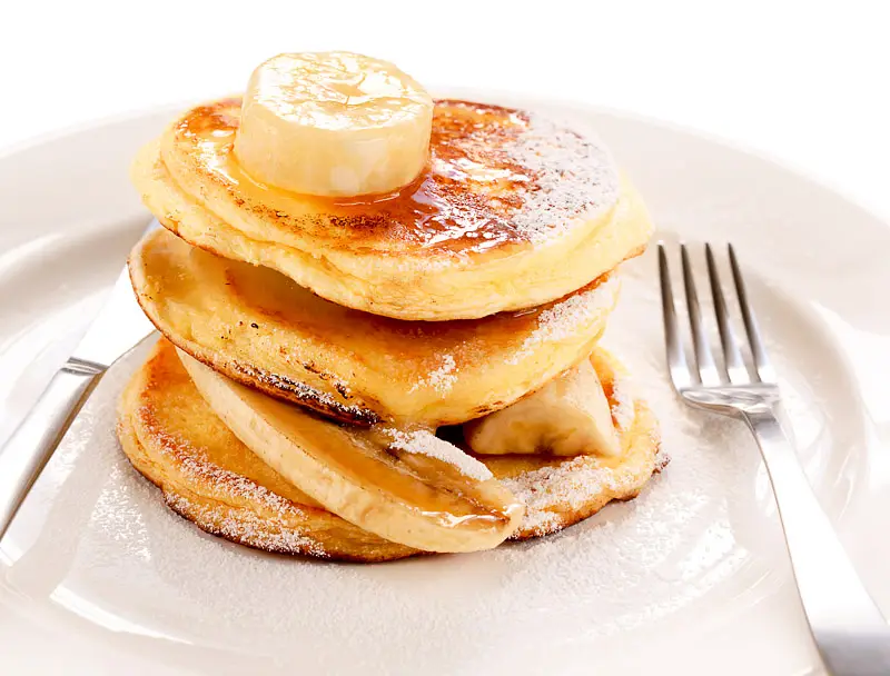 Lemon Verbena Ricotta Pancakes