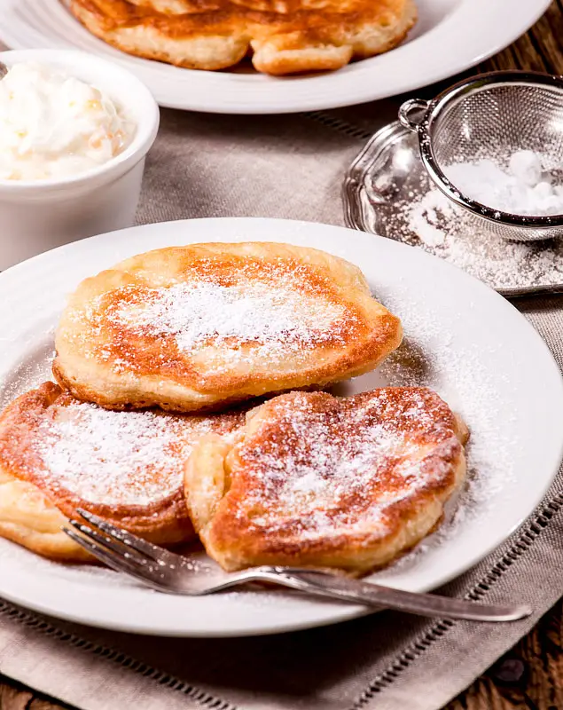 Mom's Sourdough Pancakes