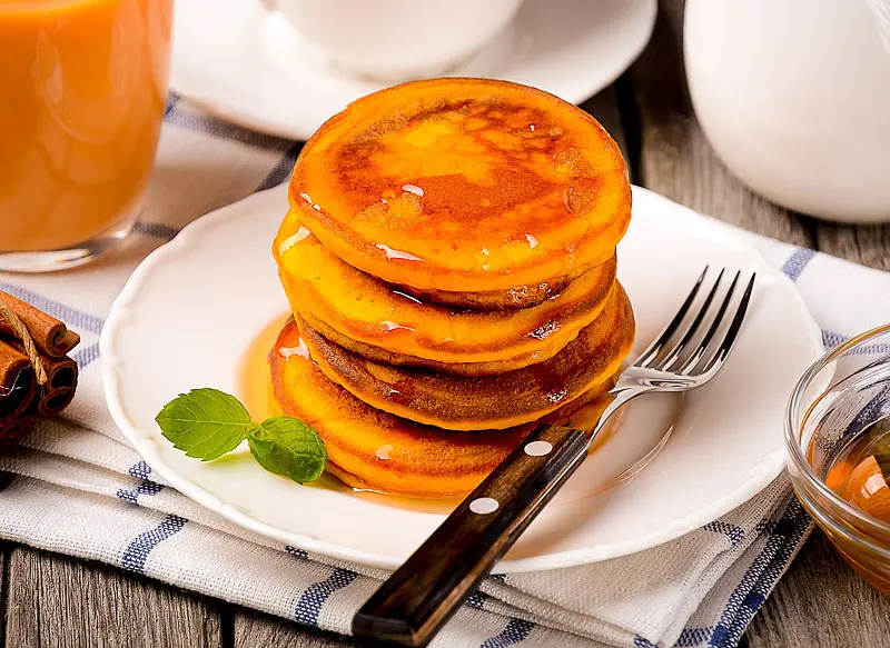 Pumpkin Puff Pancakes