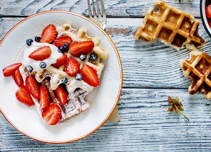Breakfast Sour Milk Waffles