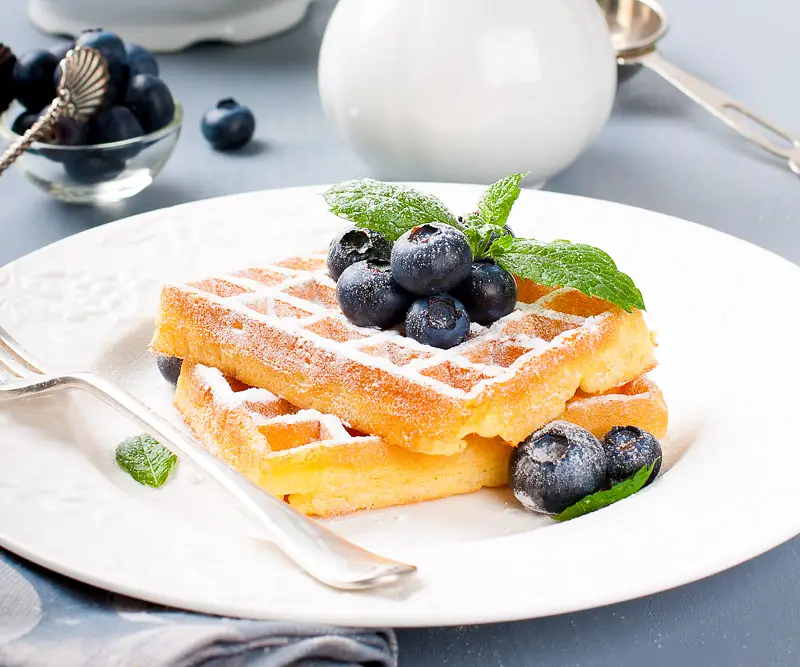Sour Cream Belgian Waffles