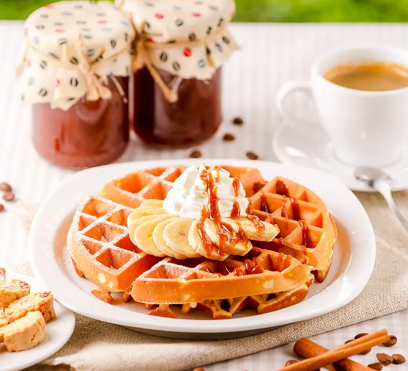 Best Sourdough Belgian Waffles