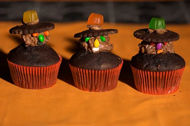 Halloween Witch Cupcakes
