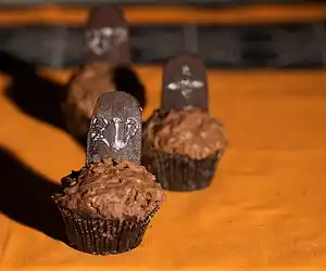 Halloween Grave Yard Cupcake