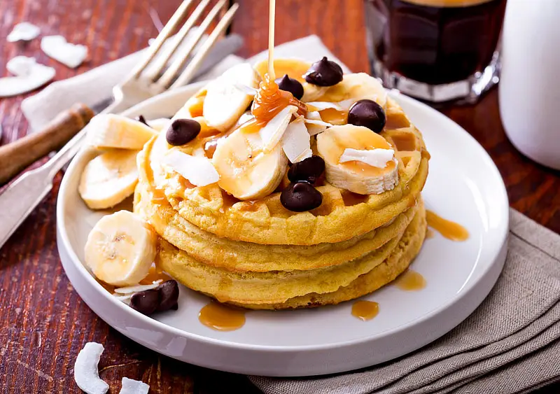 Best Pumpkin Apple Waffles