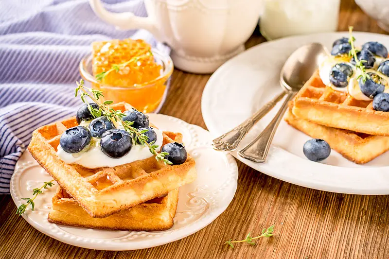 Delicious Breakfast Waffles