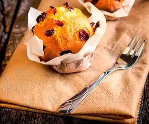 Jumbo Cranberry Orange Muffins