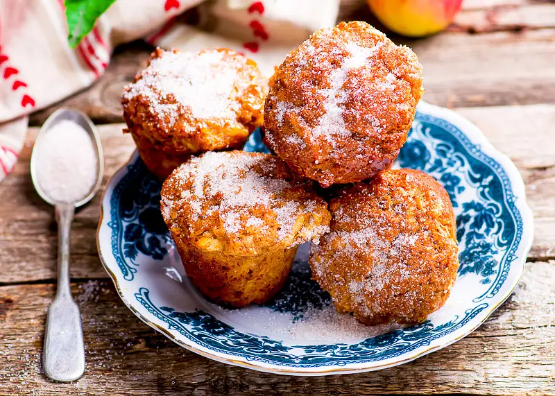 Apple & Cheddar Corn Muffins