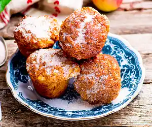 Apple & Cheddar Corn Muffins