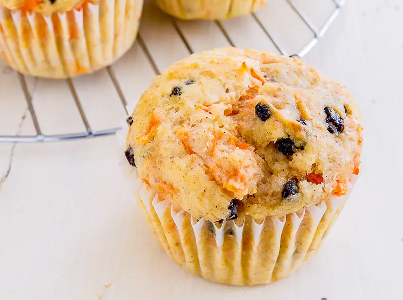Carrot-Raisin Muffins
