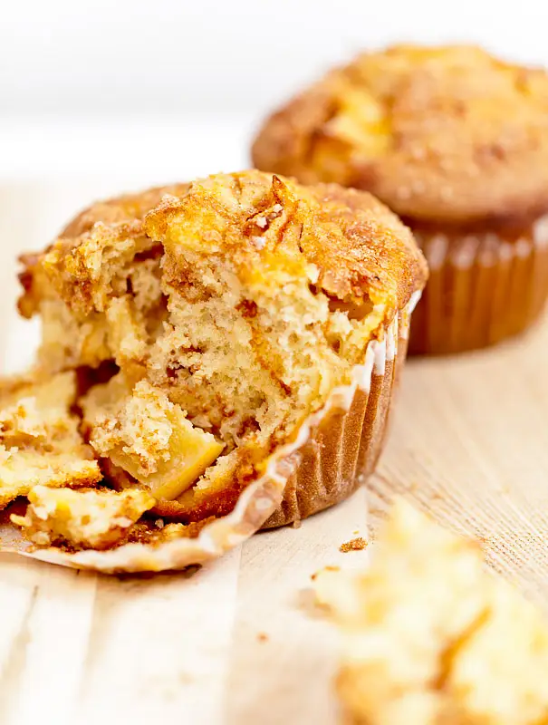 Texas French Bread's Fresh Apple Muffins
