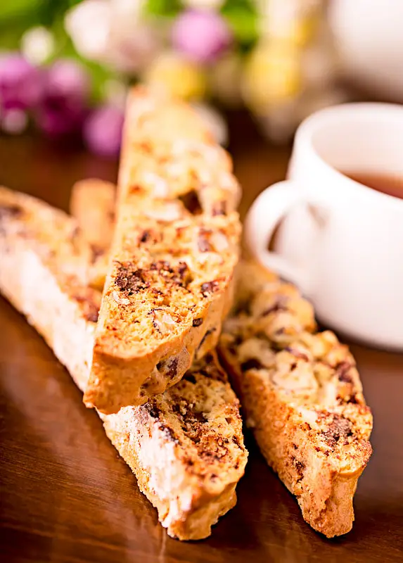 So Good Chocolate Nut Biscotti