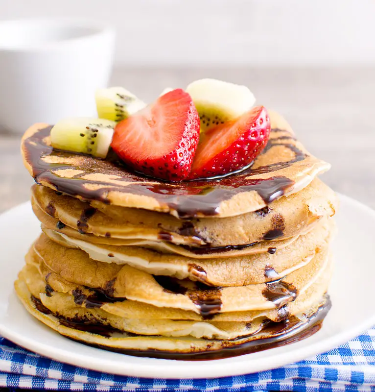 Easy Tasty Sourdough Pancakes