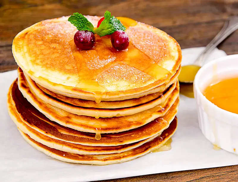 Yummy Honey Pancakes