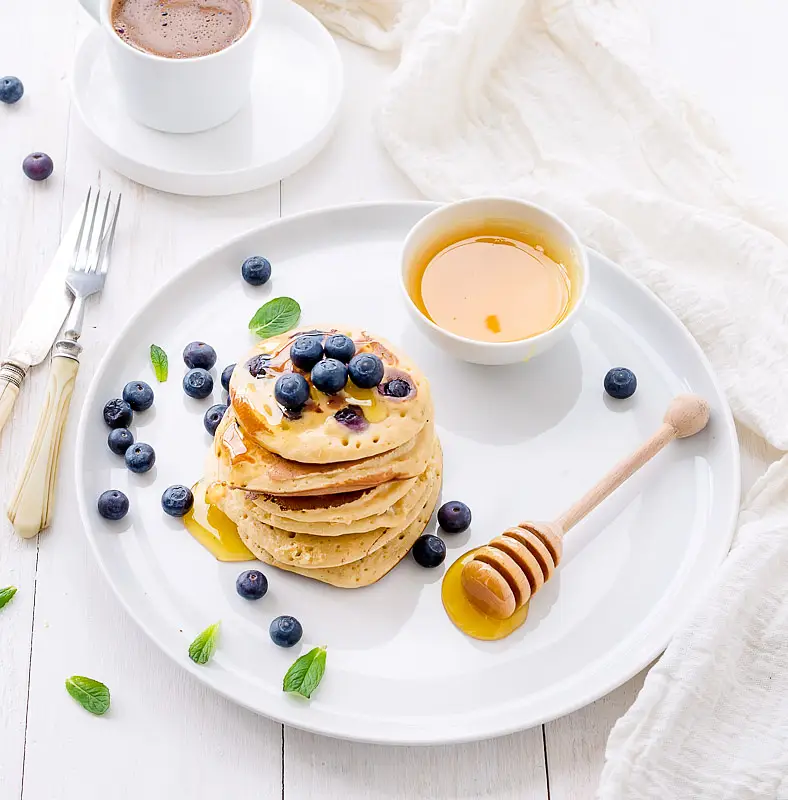 Yummy Breakfast Sourdough Pancakes