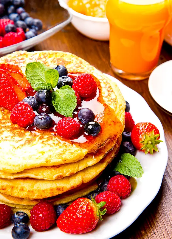 Wheat Free Healthy Pancakes