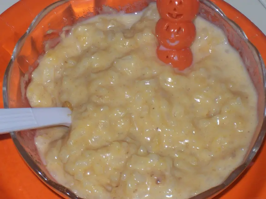Pumpkin Rice Pudding