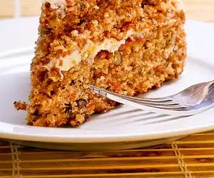 Carrot Cake with Coconuts & Pineapple
