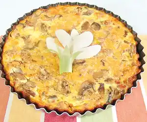 Easy Hamburger Quiche