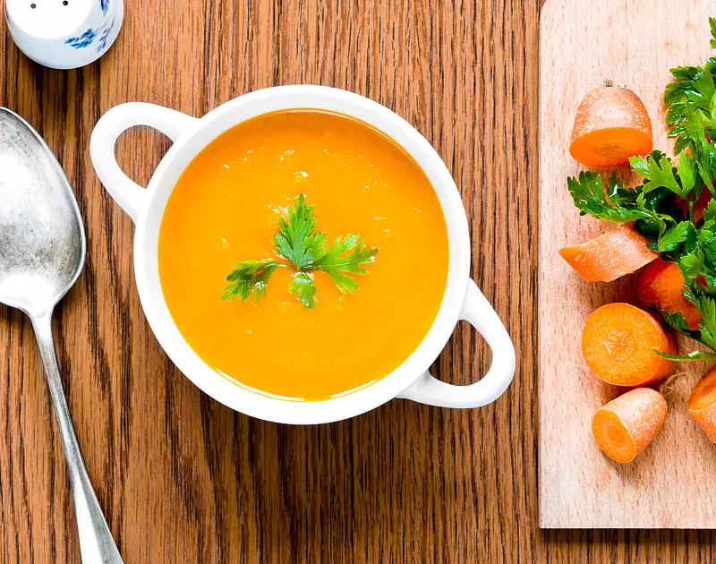 Spiced Carrot & Orange Soup