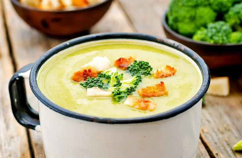 Very Cheesy Cream of Broccoli Soup