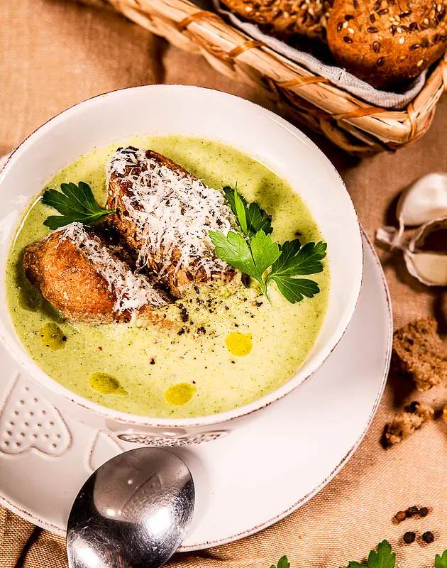 Hearty & Silky Broccoli Soup