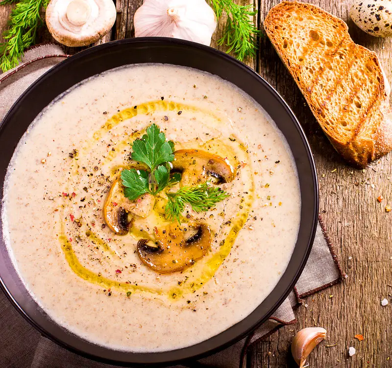 Grandma's Cream of Mushroom Soup
