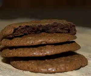 Low Fat Chewy Chocolate Cookies