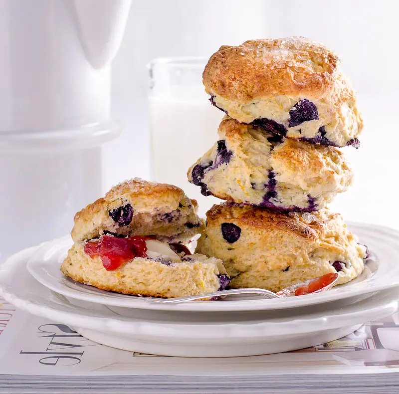 Lemon Blueberry Biscuits