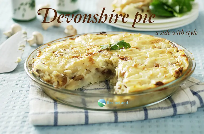 Devonshire Potato-Mushroom Pie