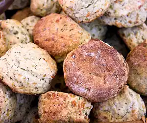 Bisquick Cheese Biscuits with Herbs