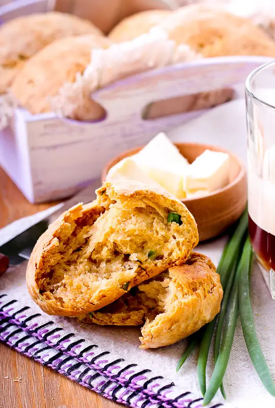 Sour Cream & Herb Drop Biscuits