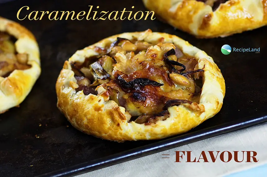 Mini Roasted Leek, Onion & Navy Bean Galettes